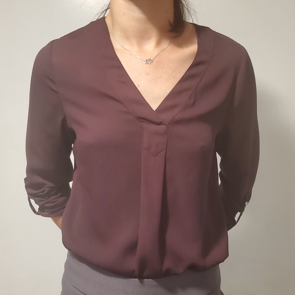 The same blouse over and over